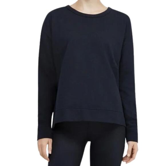 Nike Dri-Fit Versa Long Sleeve Training Top Open Back Black Size Medium - Picture 3 of 8